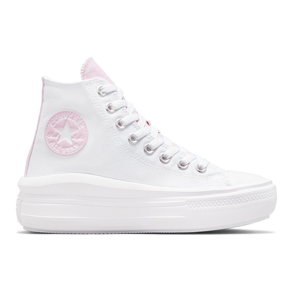 CONVERSE CTAS MOVE 高筒 休閒鞋 女鞋 白粉色-571577C