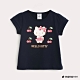 Hang Ten-Sanrio-童裝Hello Kitty圖樣印花T恤-藍 product thumbnail 1