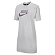 Nike AS W NSW Dress FT M2Z 女款 灰紫色 長版 洋裝 連身裙 短袖 CU6402-094 product thumbnail 1