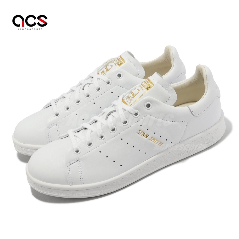 adidas 休閒鞋Stan Smith Lux W 女鞋白金金標史密斯小白鞋愛迪達IG3389