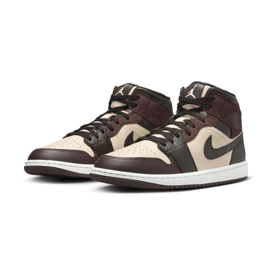 Nike Air Jordan 1 Mid SE Paris YMCA 棕米白 咖啡巧克力 美拉德 休閒鞋 男鞋 FZ4359-200