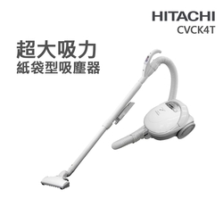 【HITACHI 日立】超大吸力紙袋型吸塵器(CVCK4T)