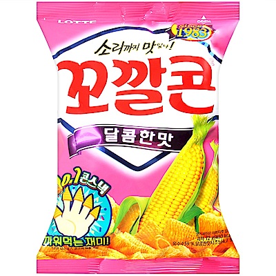 LOTTE 樂天玉米脆餅-香甜風味(72g)