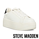 STEVE MADDEN-ROCKAWAY 超厚底百搭小白鞋-白色 product thumbnail 1