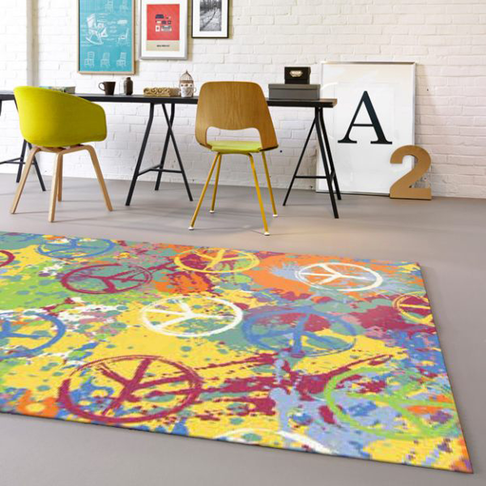 范登伯格 - 寶麗 現代地毯 - 塗鴉 (140 x 195cm)