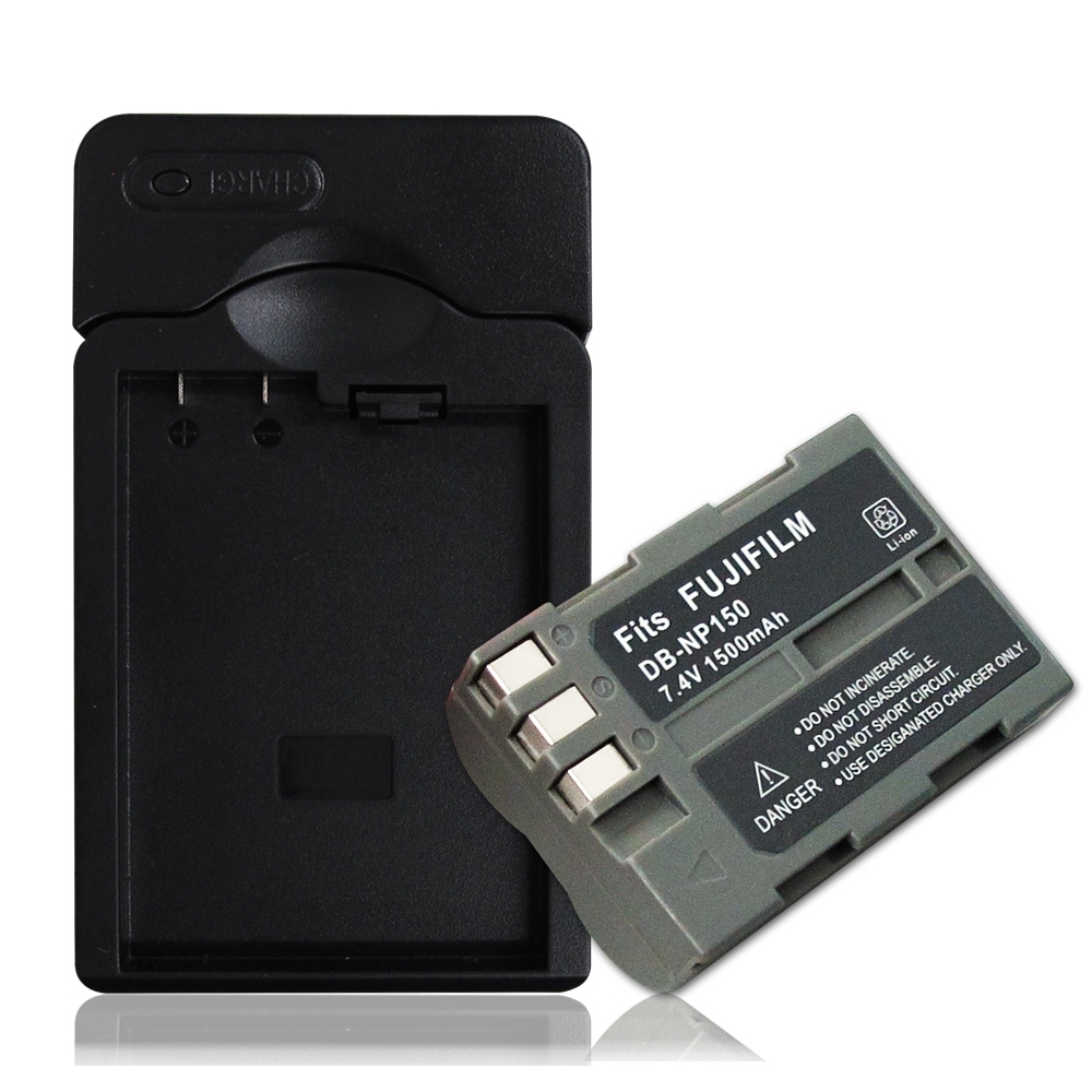 WELLY FujiFilm NP-150 / NP150 認證版 防爆相機電池充電組