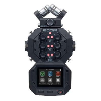ZOOM H8 手持錄音機 配備 XYH-6 麥克風 (公司貨)