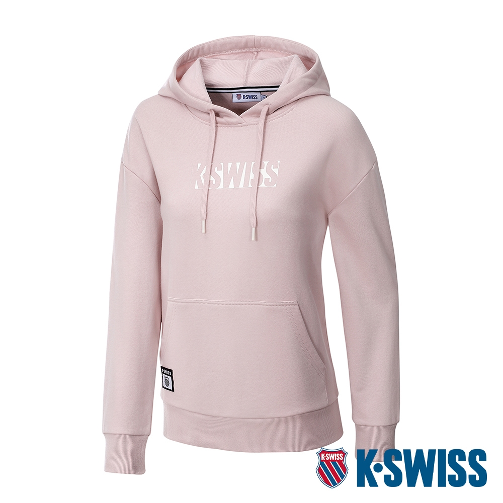 K-SWISS  Hoodie 連帽上衣-女-粉紅