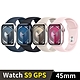 Apple Watch S9 GPS 45mm 鋁金屬錶殼搭配運動型錶帶 product thumbnail 1
