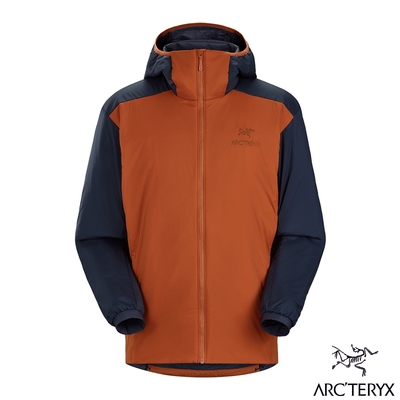 Arcteryx 始祖鳥 男 Atom LT 化纖外套 咖啡棕/黑寶石