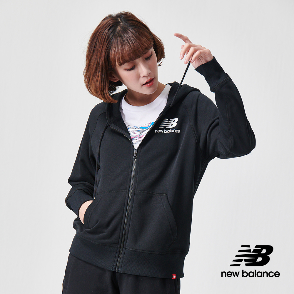 New Balance 連帽外套_AWJ91524BK_女性_黑色