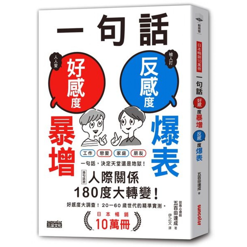 一句話，好感度暴增、反感度爆表！【日本暢銷10萬冊...... | 拾書所