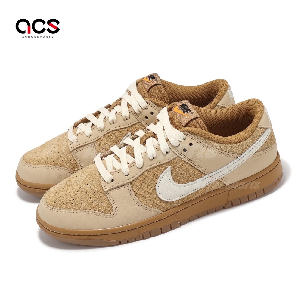 Nike 休閒鞋 Dunk Low Retro Waffles 男鞋 女鞋 焦糖鬆餅 麂皮 FZ4041-744