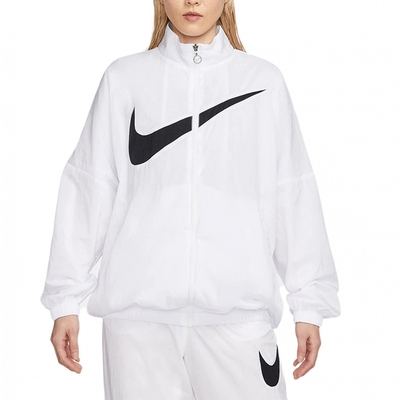 NIKE AS W NSW ESSNTL WVN JKT HBR 女 風衣外套-白-DX5865100