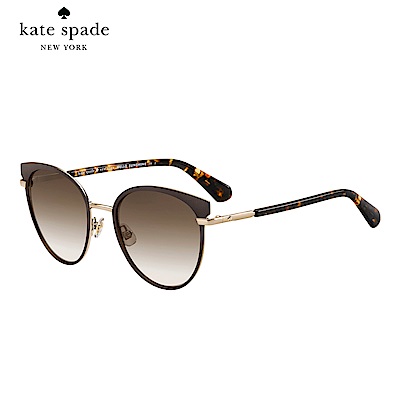 Kate Spade JANALEE/S-時尚貓眼太陽眼鏡 棕色