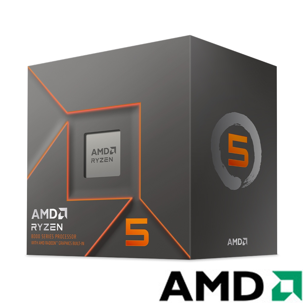 AMD Ryzen 5-8600G 4.3GHz 6核心 中央處理器