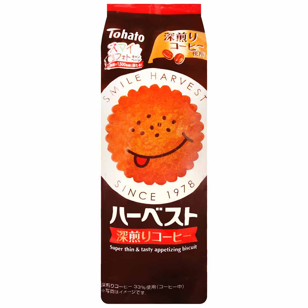 東鳩 微笑薄餅-咖啡風味(100g)