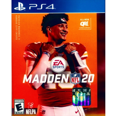 勁爆美式足球 20 MADDEN NFL 20 - PS4 英文美版