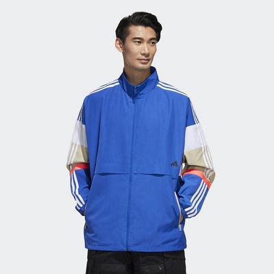 ADIDAS UB JKT CB 男風衣外套 -藍-GL0401