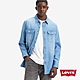 Levis 男款 寬鬆中長版牛仔襯衫 / 精工輕藍染水洗 product thumbnail 1