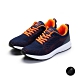 COMBAT艾樂跑男鞋-數位針織透氣運動鞋-黑/藍桔(22573) product thumbnail 2