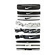 Nike 髮圈 Ponytail Holder 9-Pack 髮飾 馬尾 運動 路跑 健身 重訓 黑 白 N0003537036OS product thumbnail 1