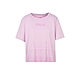 FILA 女抗UV吸濕排汗短袖圓領T恤-紫色 5TEY-1319-PL product thumbnail 1