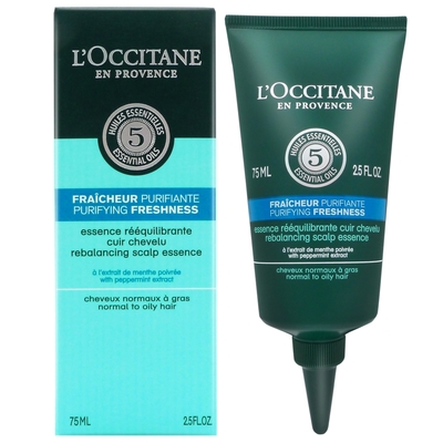 l occitane 歐舒丹 草本淨涼頭皮調理精華75ml-公司貨