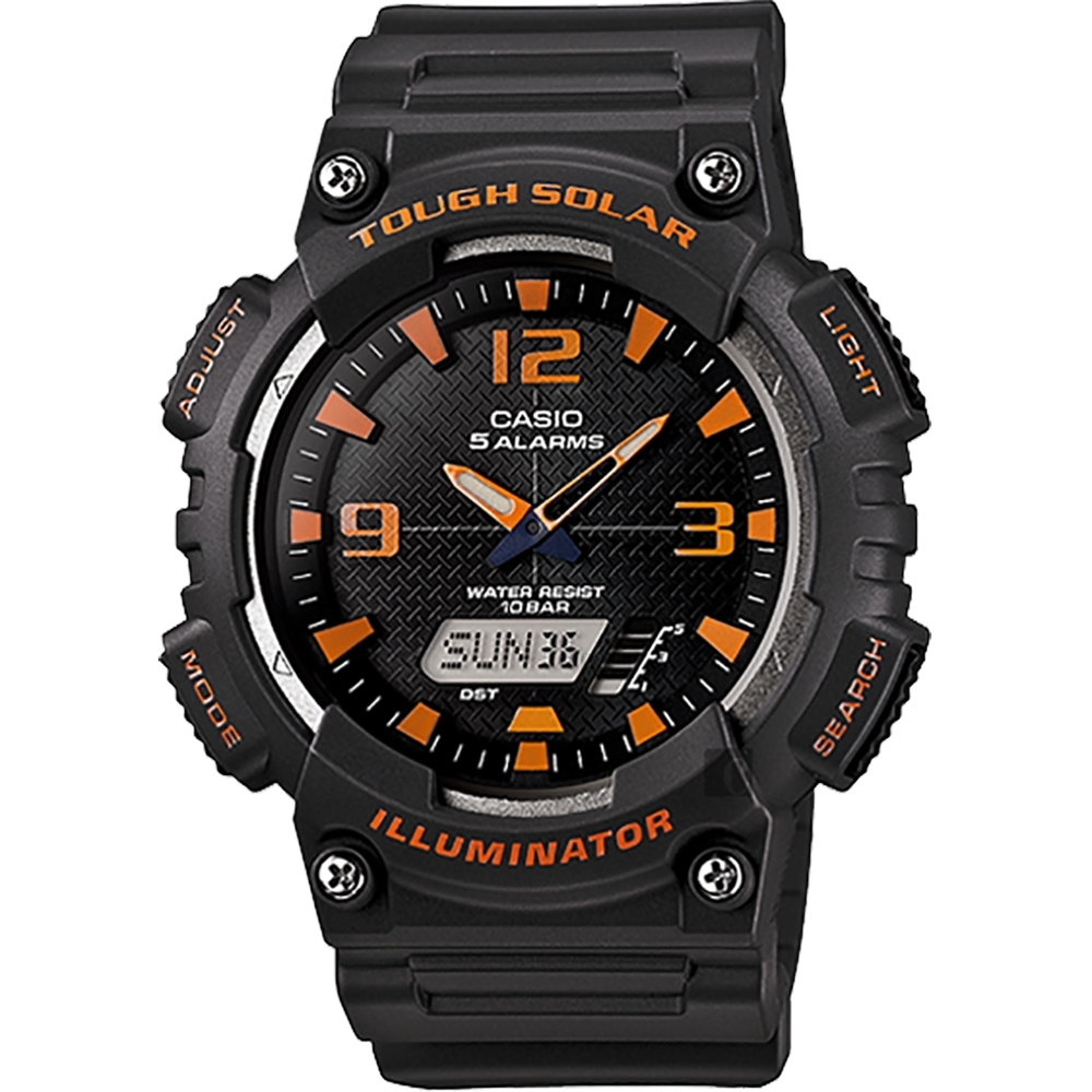 CASIO 卡西歐 太陽能電力手錶 AQ-S810W-8A