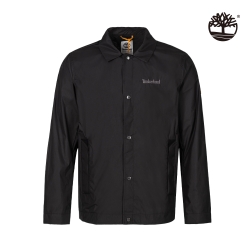 Timberland 男款黑色輕量防潑水透氣夾克|A24JV