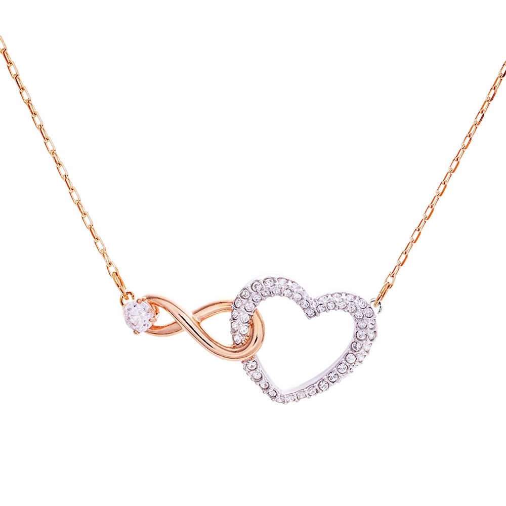 SWAROVSKI施華洛世奇 INFINITY HEART水晶項鍊 product image 1