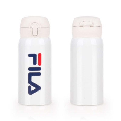 FILA 保溫瓶330ml 白丈青紅