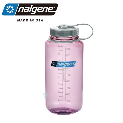 美國Nalgene 1000cc 寬嘴水壺- 太空粉 NGN2020-4132