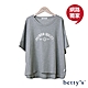 betty’s網路款　率性字母印花寬版短袖T-shirt(共三色) product thumbnail 10