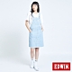 EDWIN MISS 刷色連身吊帶牛仔短裙-女-重漂藍 product thumbnail 1