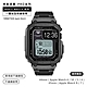 AmBand / 44.45mm / Apple Watch 專用保護殼帶 軍規級黑鋼殼 不鏽鋼錶帶 黑色 product thumbnail 2