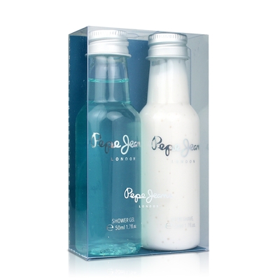 Pepe Jeans 紳士之夜 經典旅遊限定組(鬍後乳50ml+沐浴膠50ml)