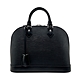 Louis Vuitton 展示品 Alma PM EPI 水波紋牛皮手提包(M40302-黑) product thumbnail 1