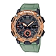 CASIO卡西歐 G-SHOCK 半透明 秘境海岸 橘x軍綠 替換式錶帶 GA-2000HC-3A_48mm product thumbnail 1