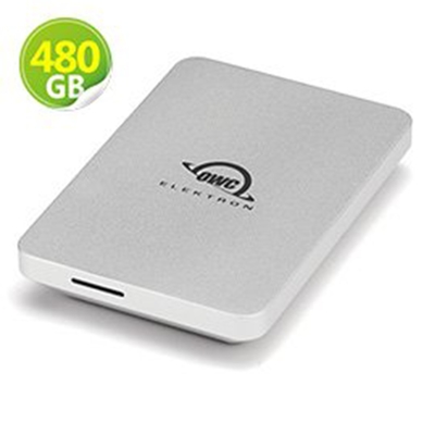 OWC 480GB SSD隨身碟 M.2 2242 SSD  金屬外殼IP67防水防塵-USB-C-Envoy Pro Elektron