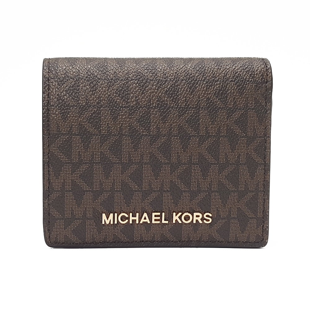 Michael Kors JET SET TRAVEL系列零錢袋對折短夾 product image 1