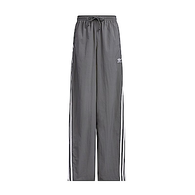 Adidas OVSZ Track Pant JJ3360 女 長褲 寬褲 休閒 三葉草 尼龍 寬鬆 愛迪達 灰