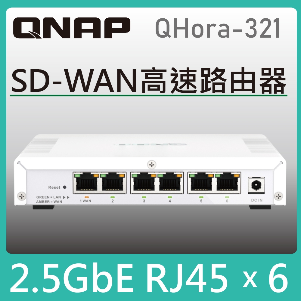 全ての QNAP(キューナップ）QHORA-322 および ） 3つの10GbE-Tポートと