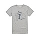 Timberland 男款灰色手繪印花短袖T恤|A1M1A052 product thumbnail 1
