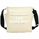 MARC JACOBS THE BOOK BAG 字母印花帆布斜背包(米色) product thumbnail 1