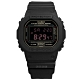 G-SHOCK CASIO 電子液晶 橡膠手錶-黑色 / DW-5600MS-1 / 44mm product thumbnail 1