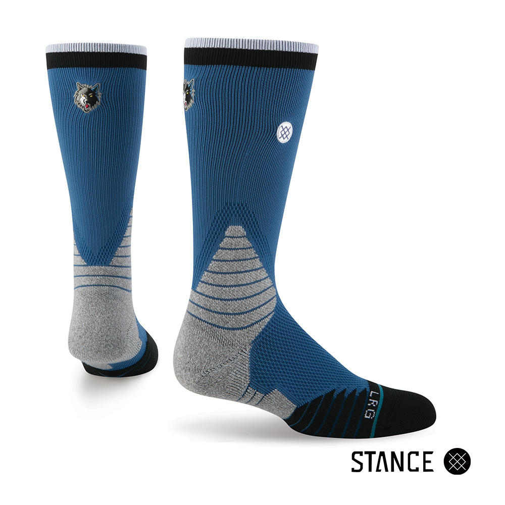 STANCE WOLVES LOGO-男襪-NBA賽事襪