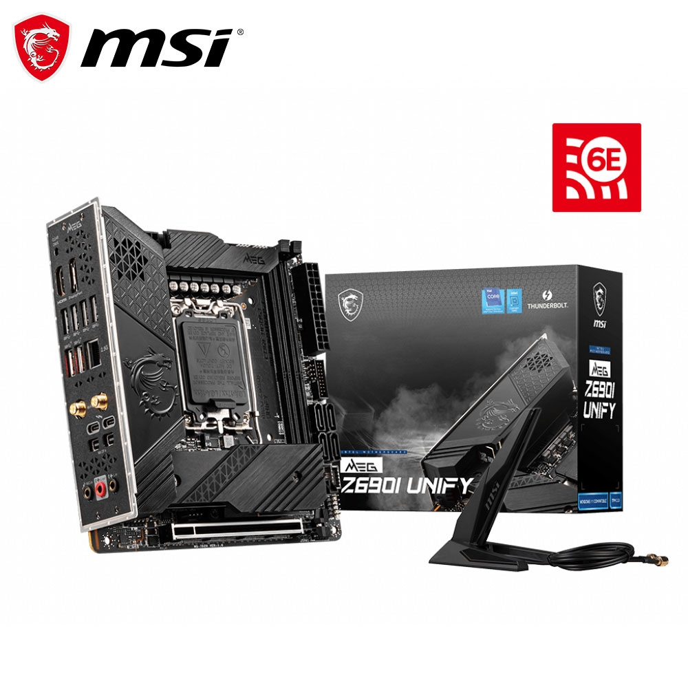 微星MSI MEG Z690I UNIFY INTEL 主機板