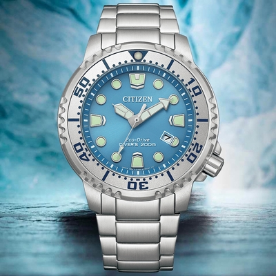 CITIZEN星辰 PROMASTER系列 光動能潛水腕錶 女神節 44mm/BN0165-55L