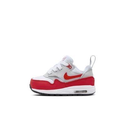 NIKE AIR MAX 1 EASYON (TD) 幼童休閒鞋-白灰紅-DZ3309003